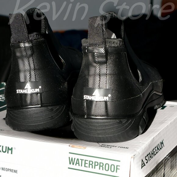 Men\'s‎ Ankle Rain Boots,Staheekum main image 5